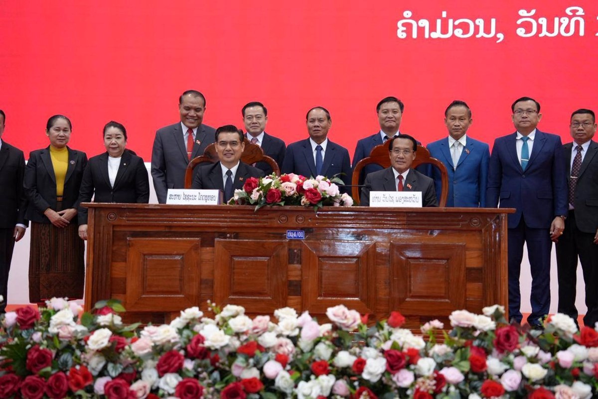 ເລຂາຄະນະບລຫານງານພກແຂວງຄຳມວນລະຫວາງຜເກາ ແລະ ຜໃໝ - image 1