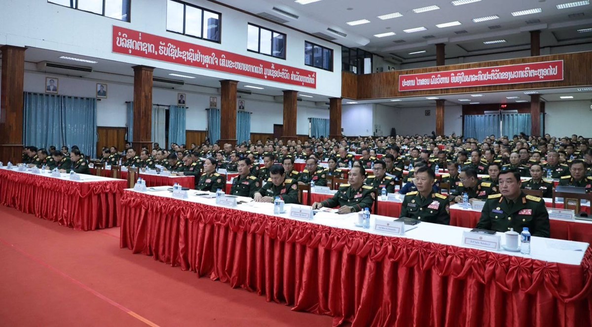 ສະຫບຖອດຖອນບດຮຽນວຽກງານປອງກນຊາດ ປະຈາປ 2025 - image 2