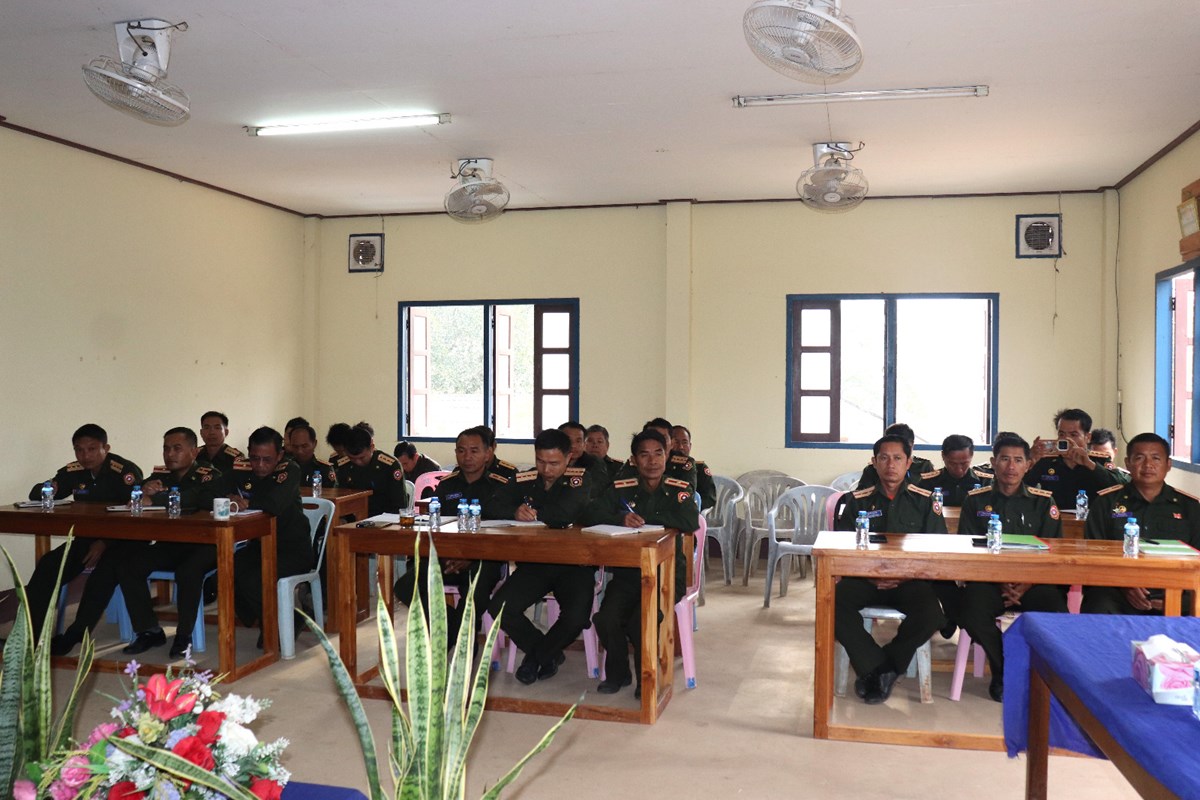 ກອງບັນຊາການທະຫານເມືອງ ໄຊຍະບູລີ ສະຫຼຸບວຽກງານຮອບດ້ານ image 1 ກອງບນຊາການທະຫານເມອງ ໄຊຍະບລ ສະຫບວຽກງານຮອບດານ - image 1