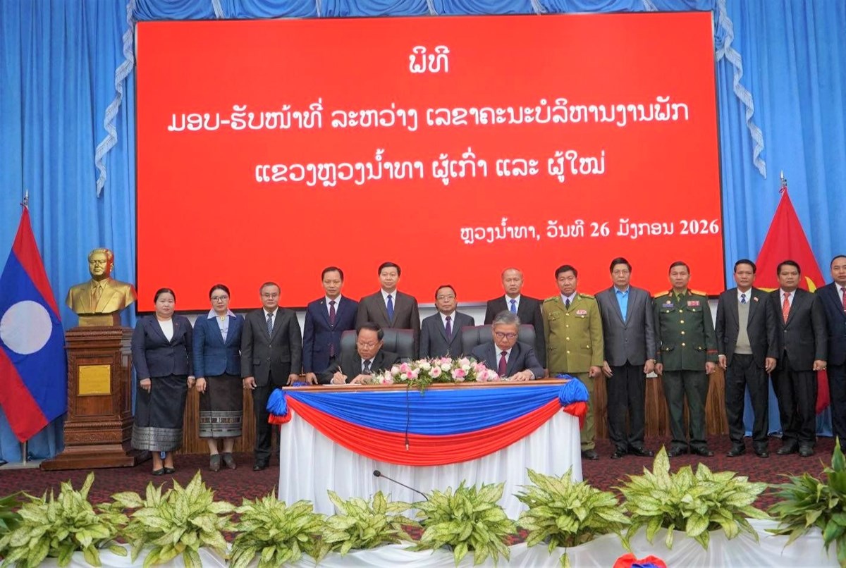 ສະຫາຍ ພົນໂທ ຄໍາກິ່ງ ຜຸຍຫຼ້າມະນີວົງ ໄດ້ຮັບການແຕ່ງຕັ້ງເປັນເລຂາພັກແຂວງຫຼວງນ້ຳທາ image 2 ສະຫາຍ ພນໂທ ຄາກງ ຜຍຫາມະນວງ ໄດຮບການແຕງຕງເປນເລຂາພກແຂວງຫວງນຳທາ - image 2