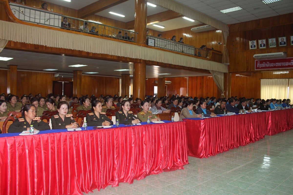 ຊຽງຂວາງເຜຍແຜຜນສຳເລດກອງປະຊມໃຫຍຜແທນແມຍງລາວທວປະເທດຄງທIX - image 1