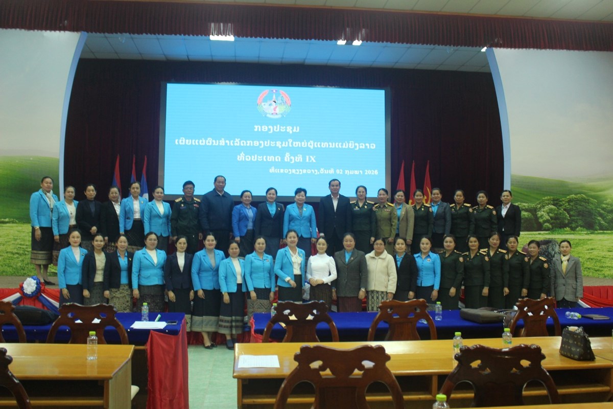 ຊຽງຂວາງເຜຍແຜຜນສຳເລດກອງປະຊມໃຫຍຜແທນແມຍງລາວທວປະເທດຄງທIX - image 2