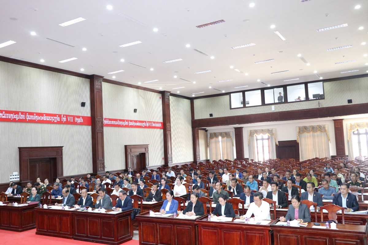 ຝກອບຮມໃຫຜລງສະໝກຮບເລອກຕງເປນ ສສຊ ຊດທ X ແລະ ສສຂ ວຽງຈນ ຊດທ V - image 1