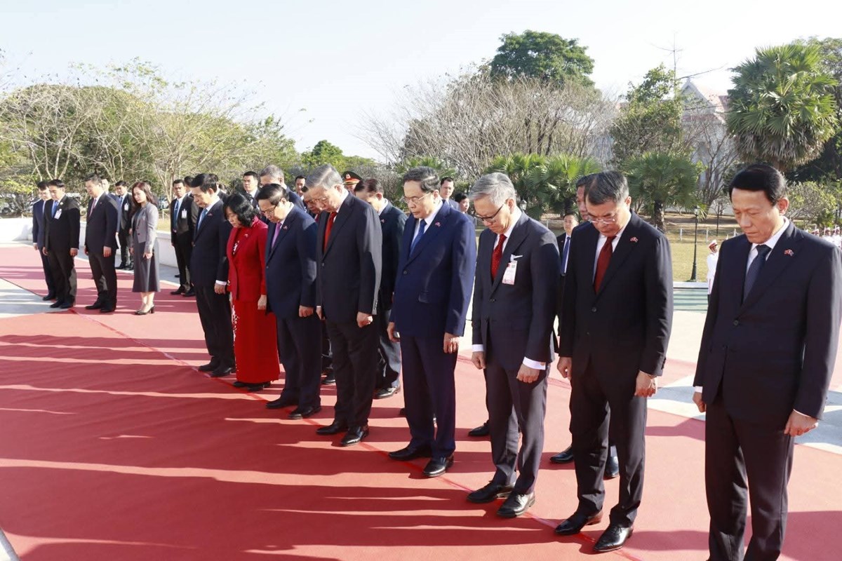 ເລຂາທການໃຫຍຄະນະບລຫານງານສນກາງພກກອມມນດຫວຽດນາມ ວາງພວງມາລາທອະນສາວະລນກຮບນລະນາມ - image 3