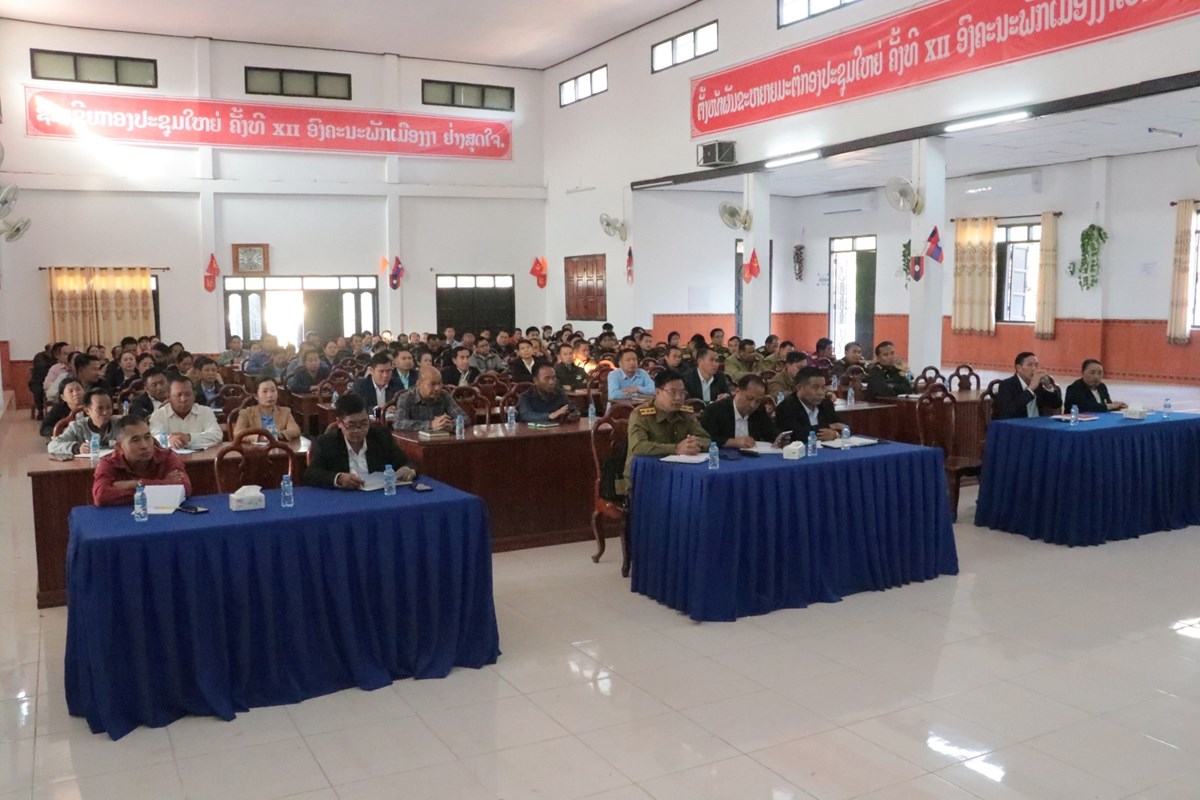 ຜສະໝກຮບເລອກຕງ ສສຊ ຊດທ X ແລະ ສສຂ ຊດທ V ເຄອນໄຫວພບປະຜມສດເລອກຕງ ຢເມອງງາ - image 1