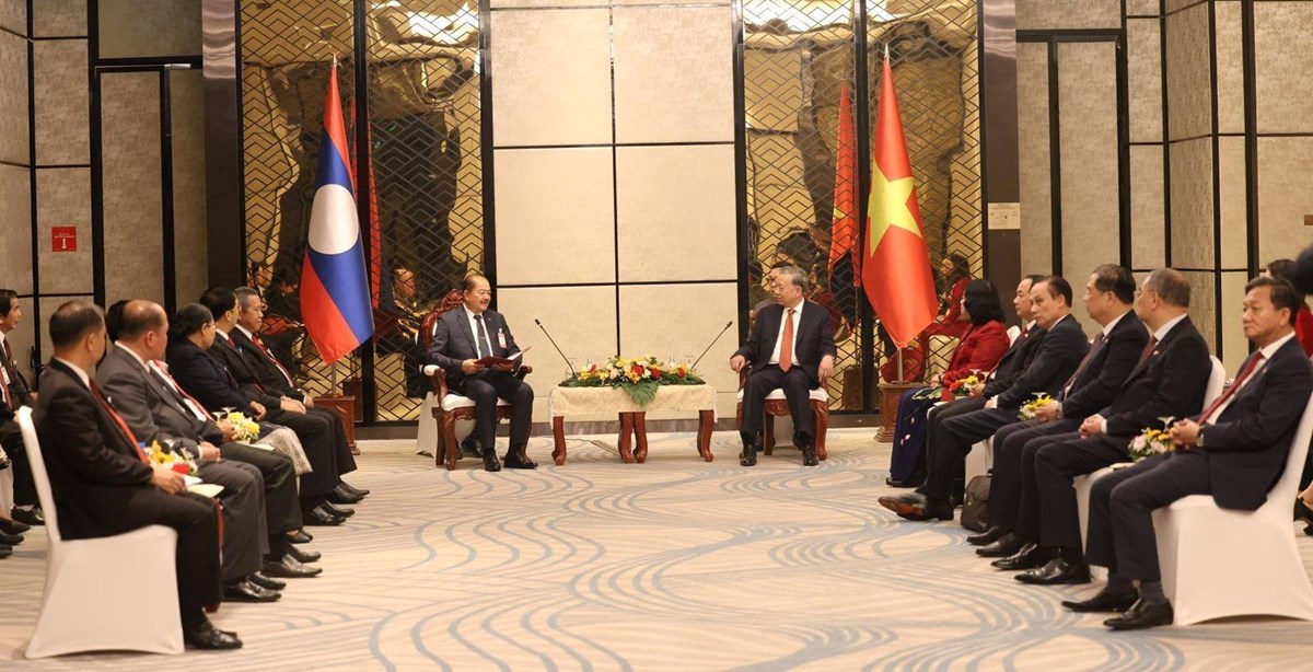 ປະທານ ສນຊ ຢຽມຄຳນບເລຂາທການໃຫຍພກກອມມນດຫວຽດນາມ - image 2