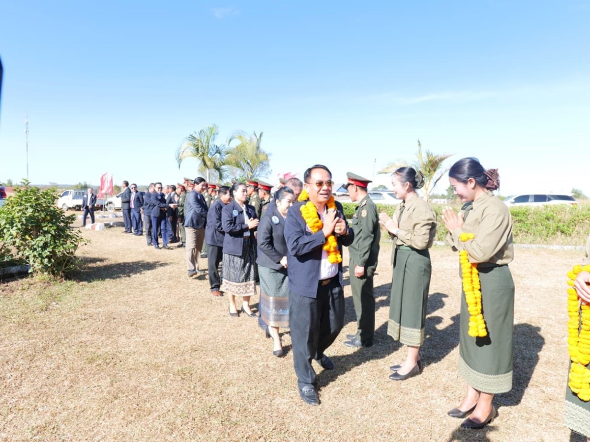 ຄະນະຜສະໝກເລອກຕງ ສສຊ ເຂດເລອກຕງທ 15 ແຂວງຈຳປາສກພບປະຜມສດເລອກຕງຢກອງພນໃຫຍທະຫານຮາບ 502 - image 2