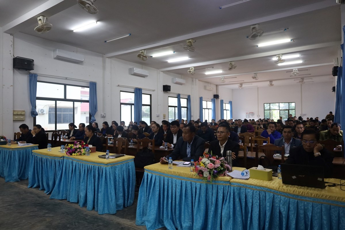 ຜສະໝກຮບເລອກຕງ ສສຊ ເຂດເລອກຕງທ 3 ແຂວງຫວງນາທາ ໂຄສະນາຫາສຽງ ຢເມອງຫວງນາທາ - image 1