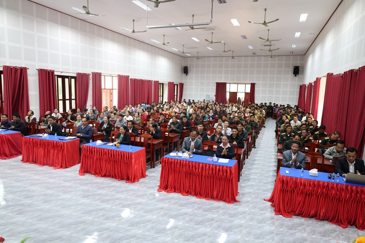 ຜຮບສະໝກເລອກຕງເປນ ສສຊ ຊດທ X ປະຈາເຂດເລອກຕງທ 2 ແຂວງຜງສາລ ລງເຄອນໄຫວສະເໜຕວ ແລະ ໂຄສະນາຫາສຽງ. - image 1