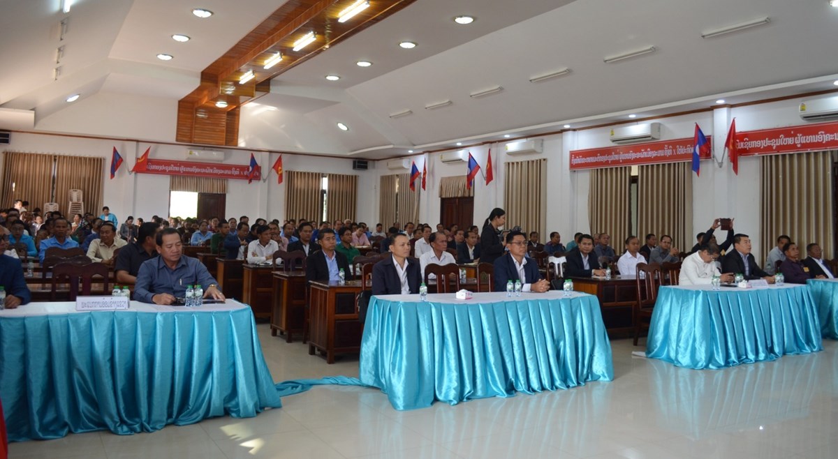 ຜສະໝກ ‎ສສຊ ເຂດ 16 ແຂວງເຊກອງ ລງໂຄສະນາຫາສຽງຢເມອງລະມາມ - image 1