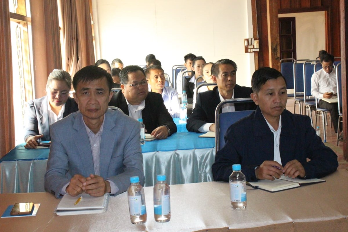 ທານ ນາງ ວລະວອນ ພນທະວງ ພບປະໂອລມພະນກງານຫກແຫງ ຄະນະໂຄສະນາອບຮມແຂວງອດມໄຊ - image 1