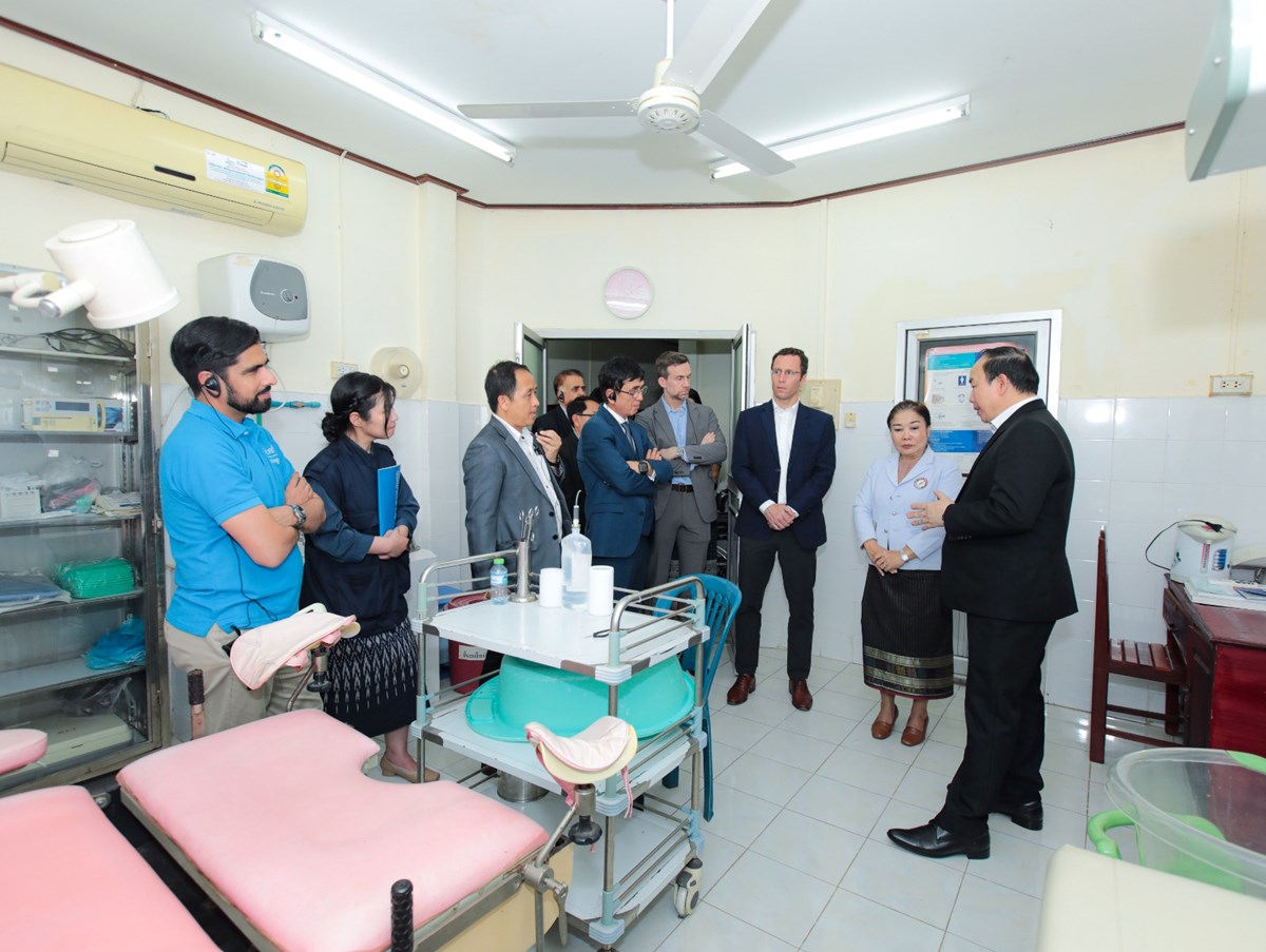 ຄວາມຄບໜາຂອງວຽກງານບລການດານສຂະພາບຈະເລນພນແມ ເດກເກດໃໝ ເດກນອຍ ແລະ ໄວໜມ ໃນ ສປປ ລາວ - image 2