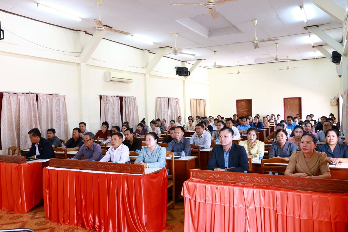 ຜສະໝກຮບເລອກຕງເປນ ສສຊ ແລະ ສສຂ ສບຕໂຄສະນາຫາສຽງຢເມອງທລະຄມ ແລະ ເມອງແກວອດມ - image 2