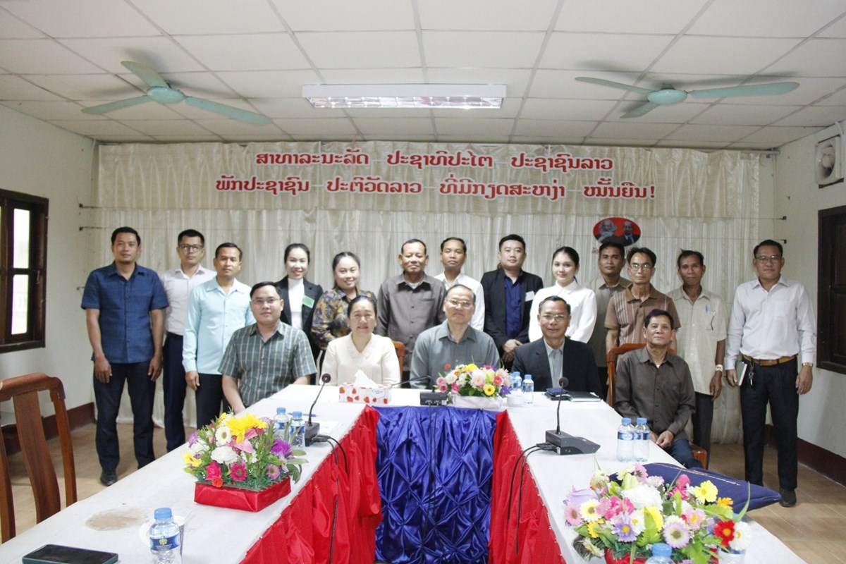 ລງຕດຕາມວຽກງານກຽມການເລອກຕງເມອງສະໜາມໄຊ - image 1