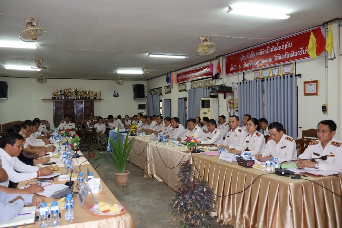 2025 ສວຍສາອາກອນແຂວງສາລະວນຈດເກບລາຍຮບໄດ 223.31 ຕກບ ລນແຜນ 24,05% - image 1