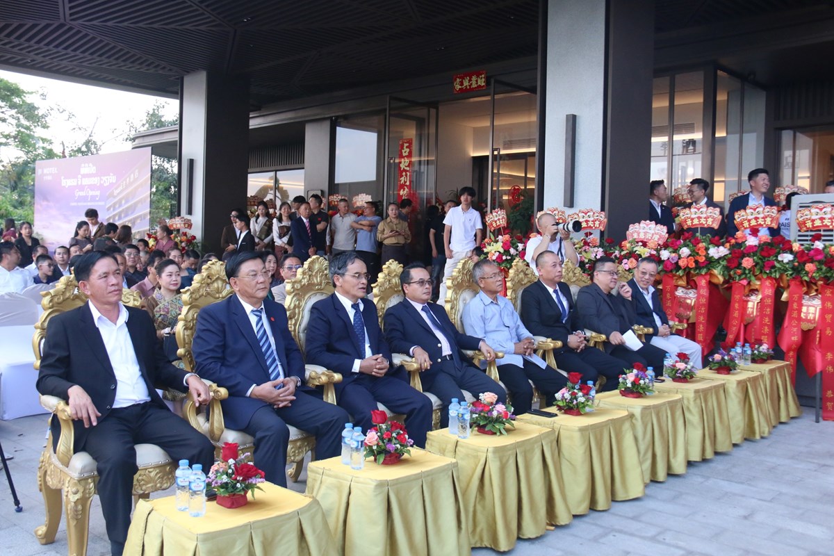 ເປີດນໍາໃຊ້ໂຮງແຮມຈີແຄມຂອງວຽງຈັນ ຢ່າງເປັນທາງການ image 3 ເປດນາໃຊໂຮງແຮມຈແຄມຂອງວຽງຈນ ຢາງເປນທາງການ - image 3