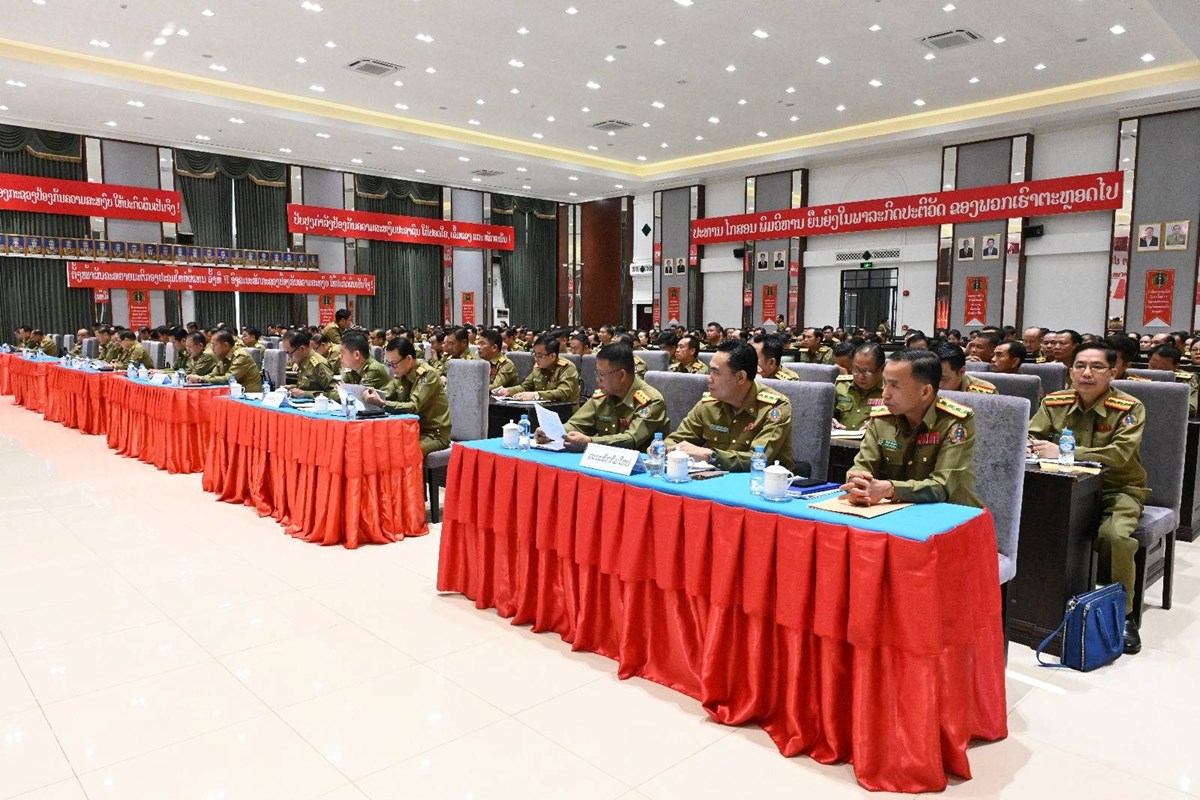 ສະຫຼຸບວຽກງານສັນຕິບານ ປະຈຳປີ 2025 image 1 ສະຫບວຽກງານສນຕບານ ປະຈຳປ 2025 - image 1