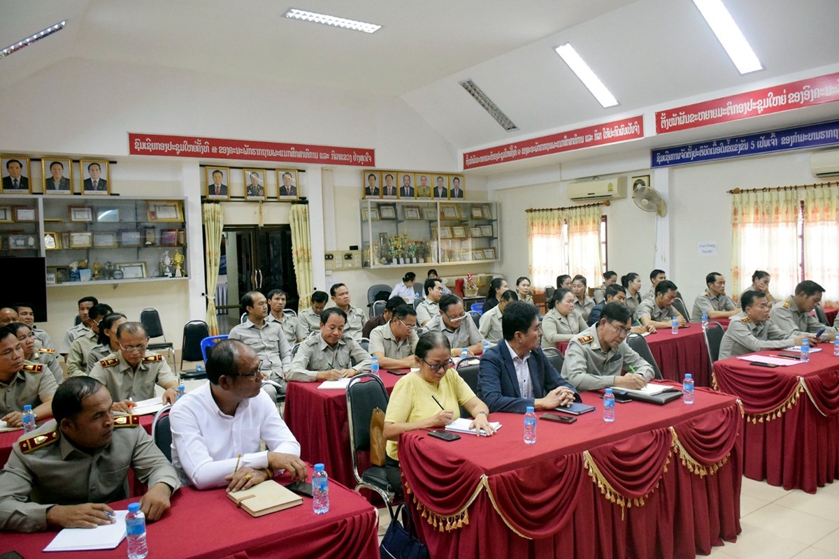 ຮອງລດຖະມນຕກະຊວງສກສາທການ ແລະ ກລາ ເຄອນໄຫວເຮດວຽກຢແຂວງສາລະວນ - image 1