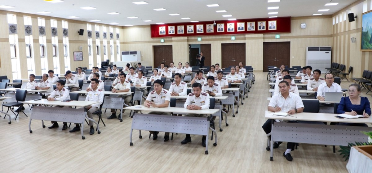 ສຳເລັດຊຸດຝຶກອົບຮົມການນໍາໃຊ້ລະບົບ TaxRIS ປະຈໍາປີ 2026 image 1 ສຳເລດຊດຝກອບຮມການນາໃຊລະບບ TaxRIS ປະຈາປ 2026 - image 1