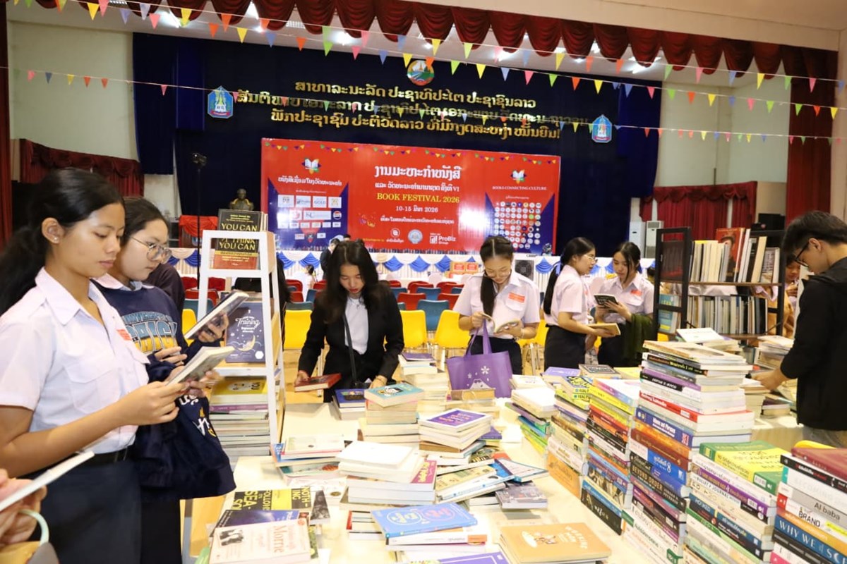 ເປດງານມະຫະກຳໜງສ ແລະ ວດທະນະທຳນານາຊາດ ຄງທ VI ປະຈຳປ 2026 - image 2