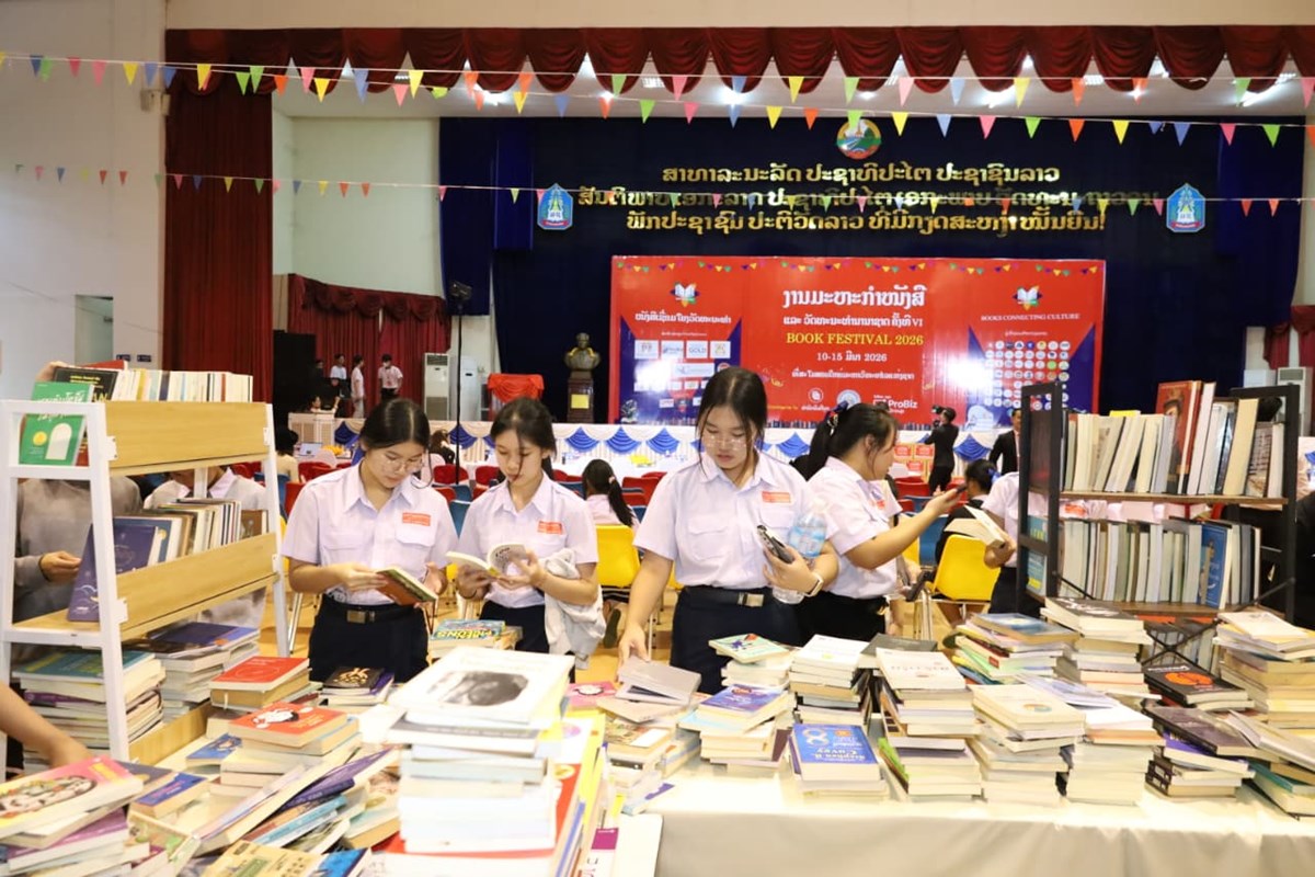 ເປດງານມະຫະກຳໜງສ ແລະ ວດທະນະທຳນານາຊາດ ຄງທ VI ປະຈຳປ 2026 - image 3