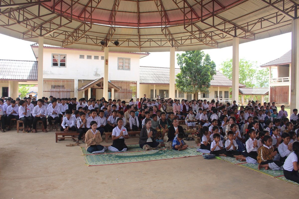 ອພສ ແຂວງເຊກອງ ເຜຍແຜສນລະທມຢໂຮງຮຽນ ມສ ເມອງກະລມ - image 2