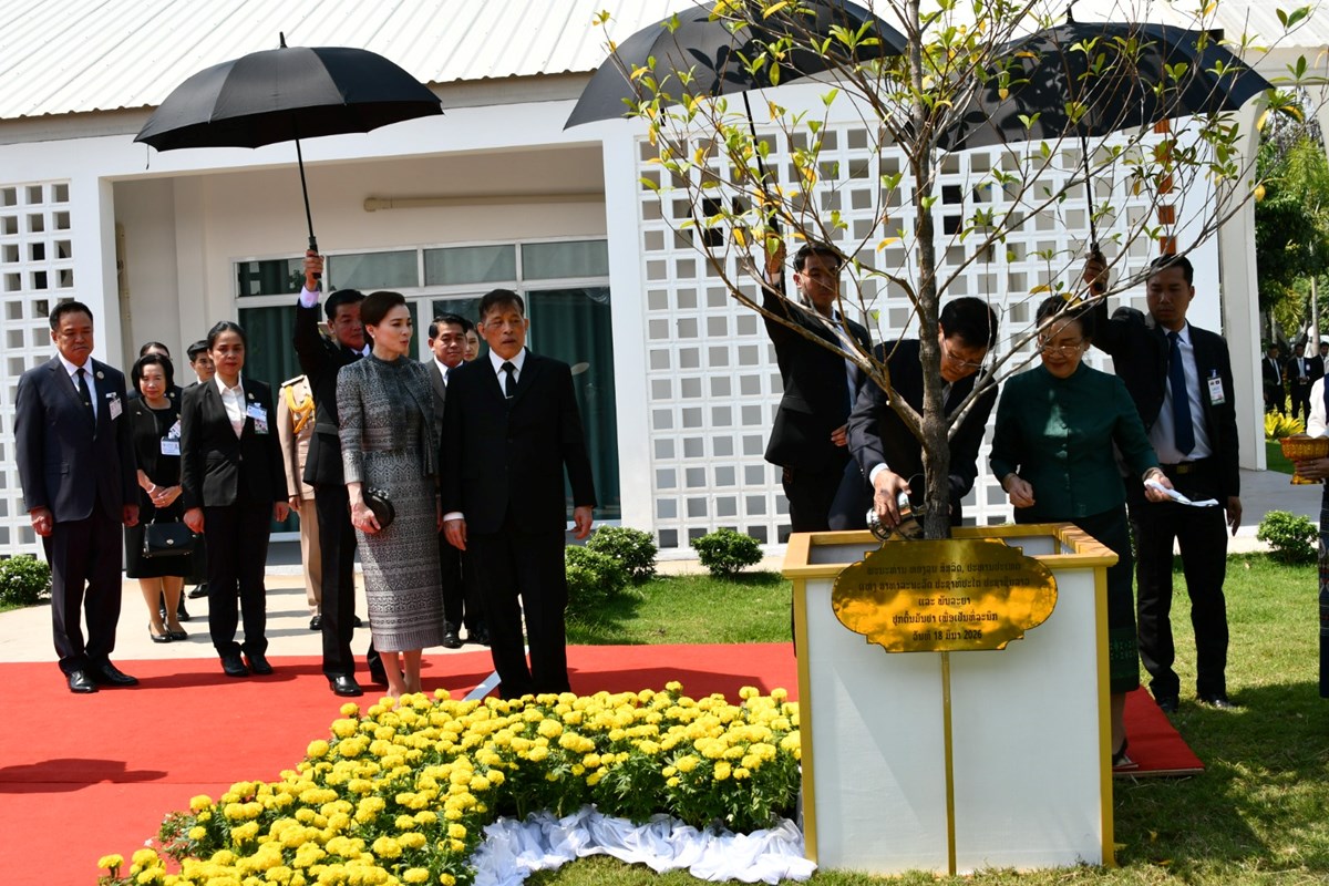 ເຈາຊວດ ແຫງ ຣາຊະອານາຈກໄທ ຢຽມຢາມສນພດທະນາ ແລະ ບລການດານການກະເສດຫວຍຊອນ-ຫວຍຊວ - image 4