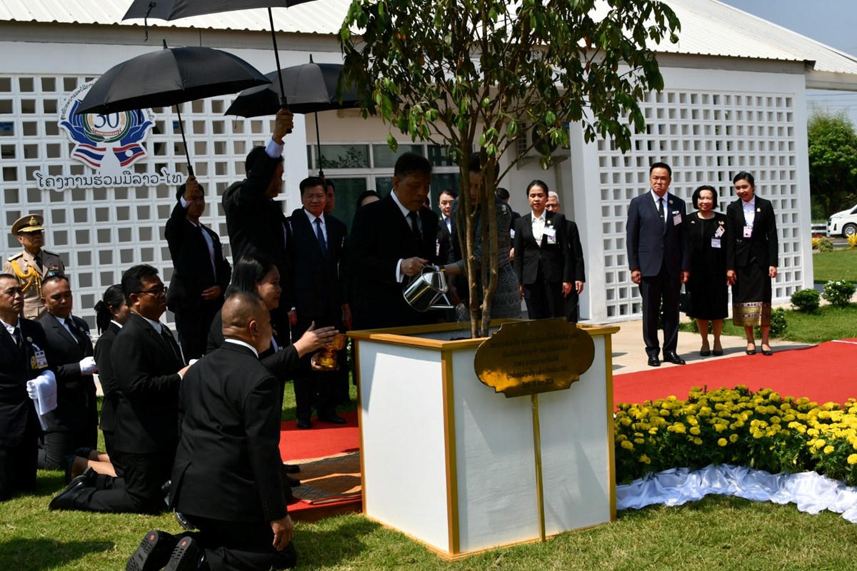 ເຈາຊວດ ແຫງ ຣາຊະອານາຈກໄທ ຢຽມຢາມສນພດທະນາ ແລະ ບລການດານການກະເສດຫວຍຊອນ-ຫວຍຊວ - image 5