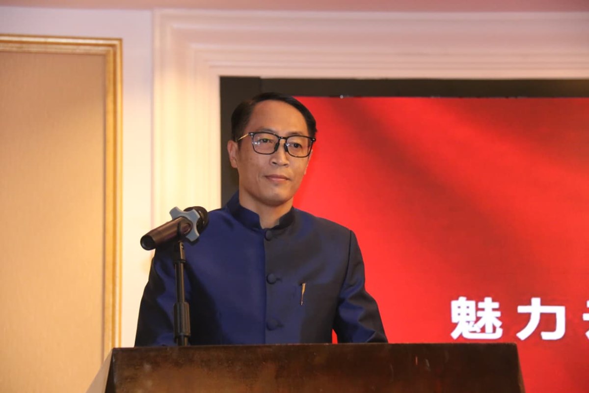 ງານລຽງຕອນຮບຄະນະຜແທນ ສສກ ເນອງໃນໂອກາດກດຈະກຳແລກປຽນມດຕະພາບລາວ-ຈນ ທມມນສະເໜ ແຂວງຢນນານ - image 2