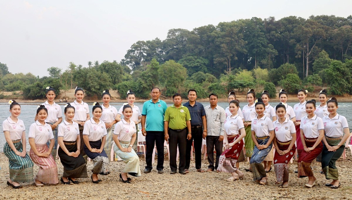 ຜເຂາປະກວດນາງສາວອດຕະປ ທດສະນະສກສາແຫງທອງທຽວ ເມອງໄຊເສດຖາ - image 3