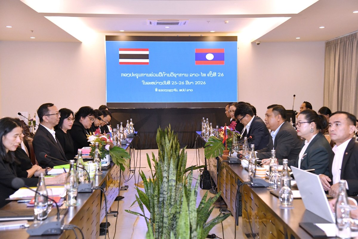 ລາວ -ໄທ ສືບຕໍ່ຮັດແໜ້ນການພົວພັນຮ່ວມມື ພາຍໃຕ້ຂອບການຮ່ວມມືດ້ານວິຊາການ image 1 ລາວ -ໄທ ສບຕຮດແໜນການພວພນຮວມມ ພາຍໃຕຂອບການຮວມມດານວຊາການ - image 1