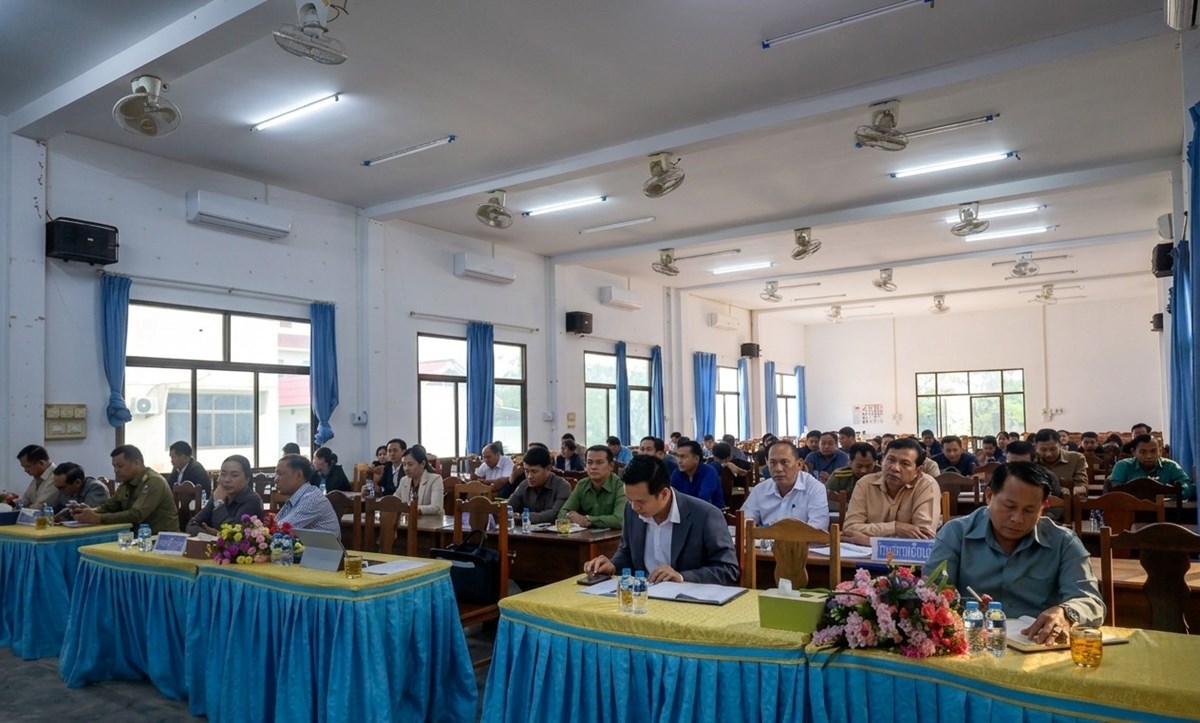 ການນໍາແຂວງຫຼວງນ້ຳທາ ລົງຊຸກຍູ້ວຽກງານຂົງເຂດວັດທະນະທຳ-ສັງຄົມ ຢູ່ເມືອງ image 1 ການນາແຂວງຫວງນຳທາ ລງຊກຍວຽກງານຂງເຂດວດທະນະທຳ-ສງຄມ ຢເມອງ - image 1