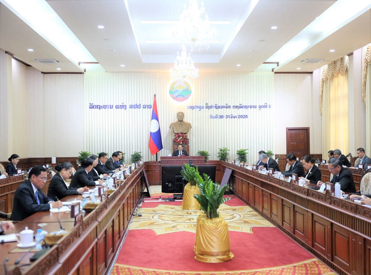 ຜນສຳເລດກອງປະຊມຄງປະຖມມະລກ ຂອງລດຖະບານ ຊດທ X - image 1