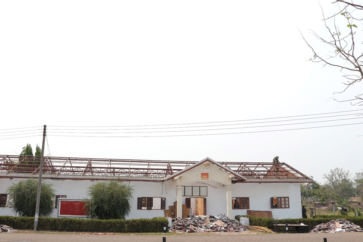 ຫວໜາກມປອງກນອາກາດ ລງຊກຍໃຫກຳລງໃຈ ກອນກຳລງກອບກໄພພບດ ກອງພນໃຫຍ 641 - image 2