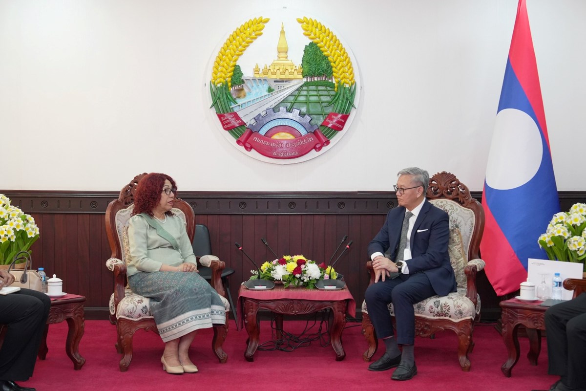 ສະຫາຍ ທອງສະຫວນ ພມວຫານ ຕອນຮບເອກອກຄະລດຖະທດກບາ - image 1