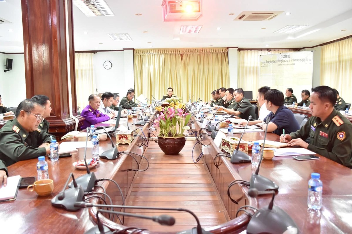 ສະຫບວຽກງານປອງກນເສນທາງລດໄຟ ລາວ-ຈນ ປະຈຳປ 2024-2025 - image 1