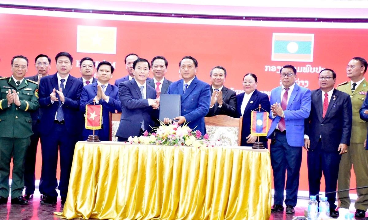 ສະຫວນນະເຂດ-ກວາງຈ ສບຕຮດແໜນສາຍພວພນຮວມມມດຕະພາບ - image 1