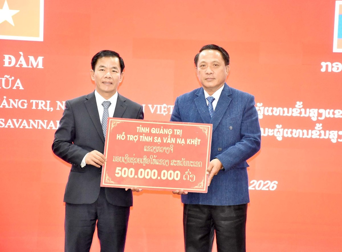 ສະຫວນນະເຂດ-ກວາງຈ ສບຕຮດແໜນສາຍພວພນຮວມມມດຕະພາບ - image 2