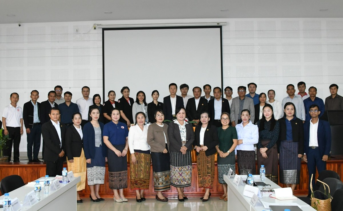 ສາງຄວາມເຂມແຂງໃຫພະນກງານອງການກາແດງແຫງຊາດລາວ - image 1