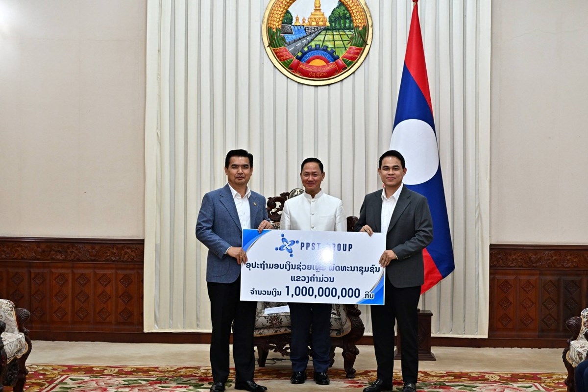 ຫາຍພາກສວນມອບເງນຊວຍເຫອແກໄຂຄວາມທກຍາກ ແລະ ຜນກະທບຈາກພາຍໝາກເຫບ - image 2