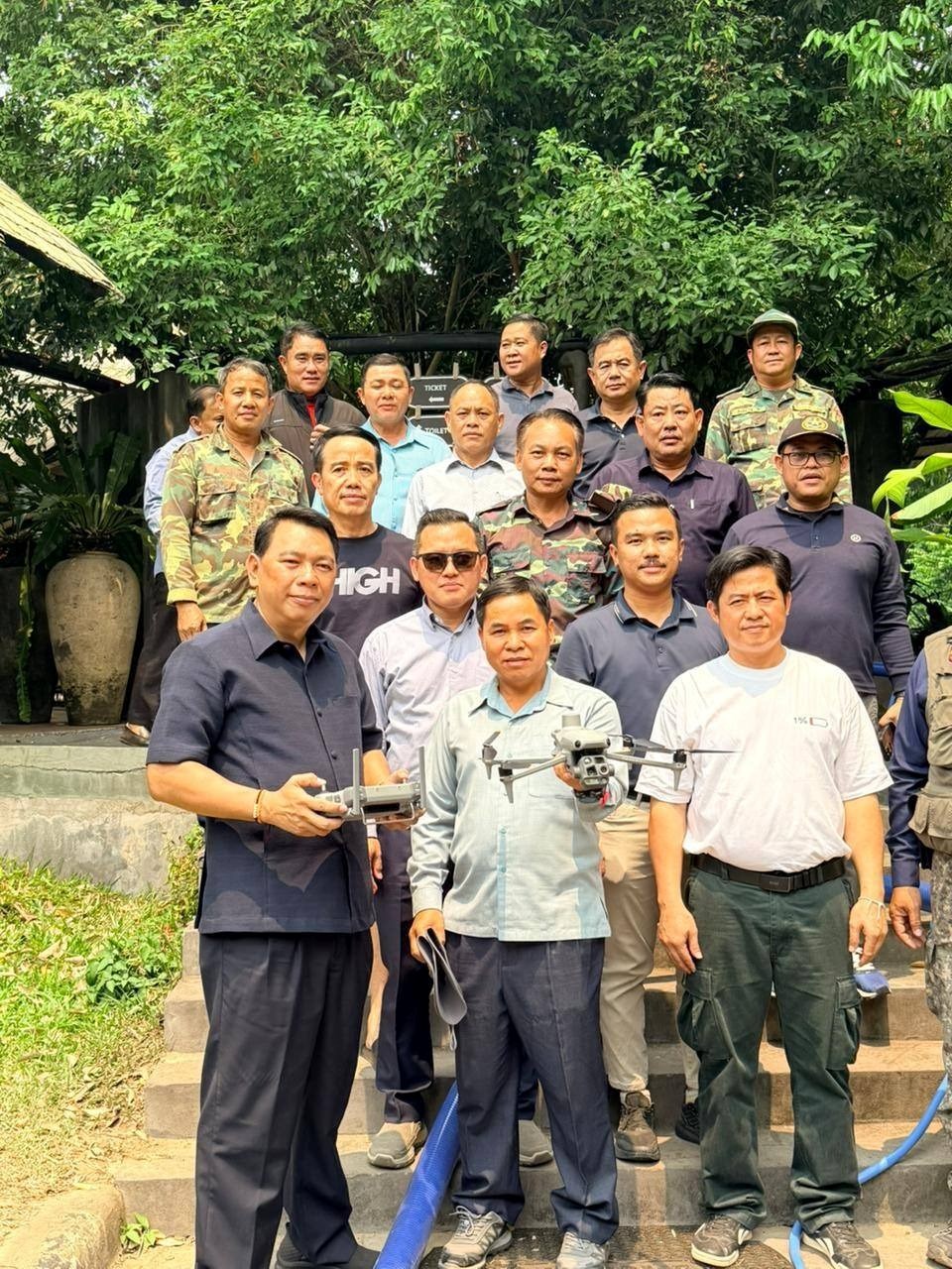 ຕດຕາມສະພາບການໄຟໄໝລາມປາ ໃນເຂດພເຂາຄວາຍ - image 2