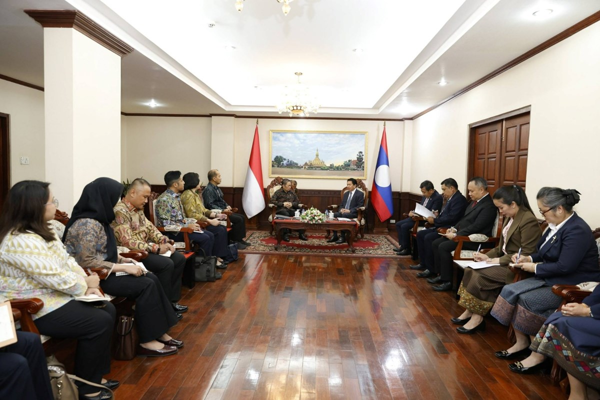 ຮອງ ລມຕ ກະຊວງຕາງປະເທດລາວ-ອນໂດເນເຊຍ ພບປະສອງຝາຍ - image 1