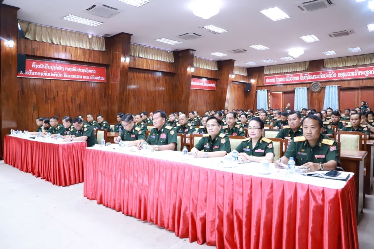 ກະຊວງປອງກນປະເທດ ປະກາດຍກຍາຍພະນກງານການນຳຂນສງໄປຮບໜາທໃໝ - image 3