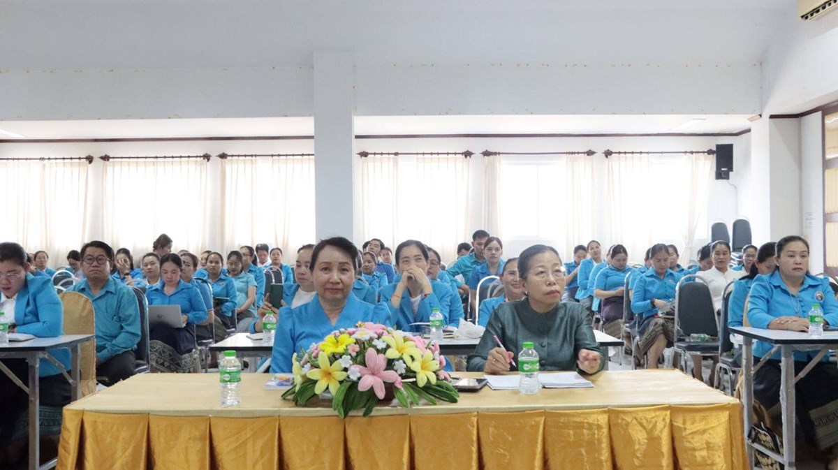 ສນກາງສະຫະພນແມຍງລາວ ເຜຍແຜວຽກງານປະກນສງຄມ - image 2