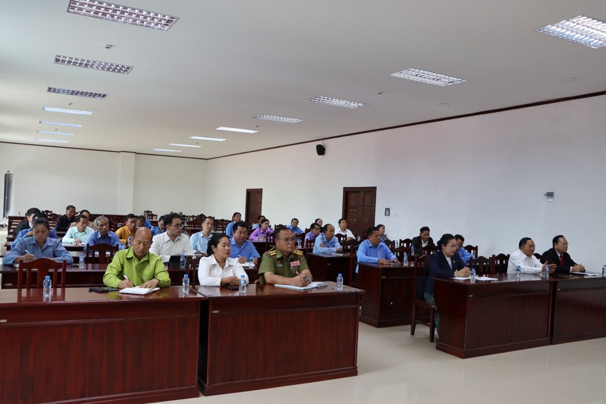 ສະຫະພນກຳມະບານແຂວງໄຊສມບນ ປະກາດການຈດຕງ - image 1