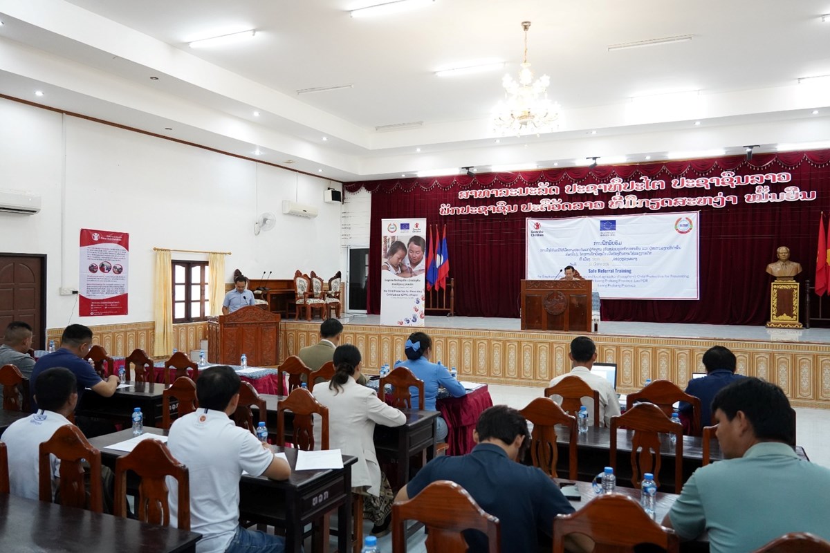 ຝກອບຮມການສງຕກລະນໃຫມຄວາມປອດໄພແກຜຈາງງານ - image 1