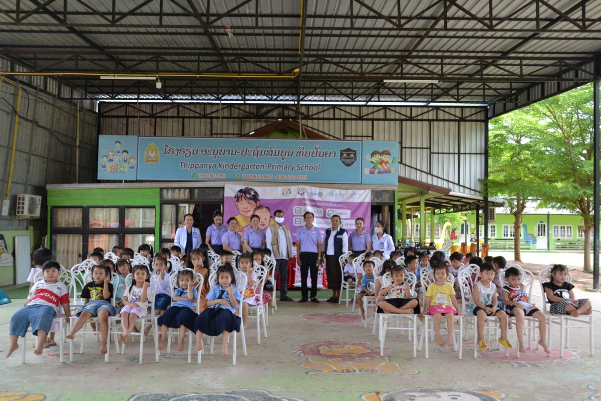 ສະຫວນນະເຂດ ມເດກກມເປາໝາຍລມ 5 ປມາຮບການຢອດຢາວກຊນໂປລໂອ 1 ແສນກວາກລະນ - image 4