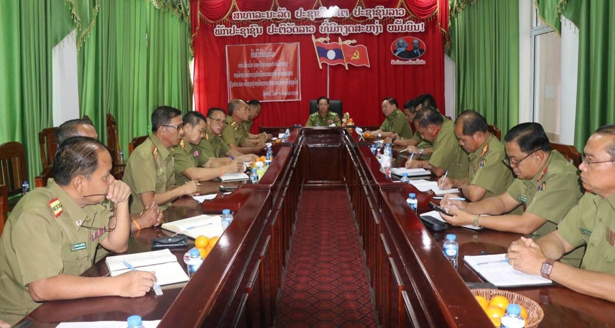 ຮອງລດຖະມນຕກະຊວງ ປກສ ຢຽມຢາມໂອລມຄະນະນຳ ປກສ ແຂວງອດຕະປ - image 1