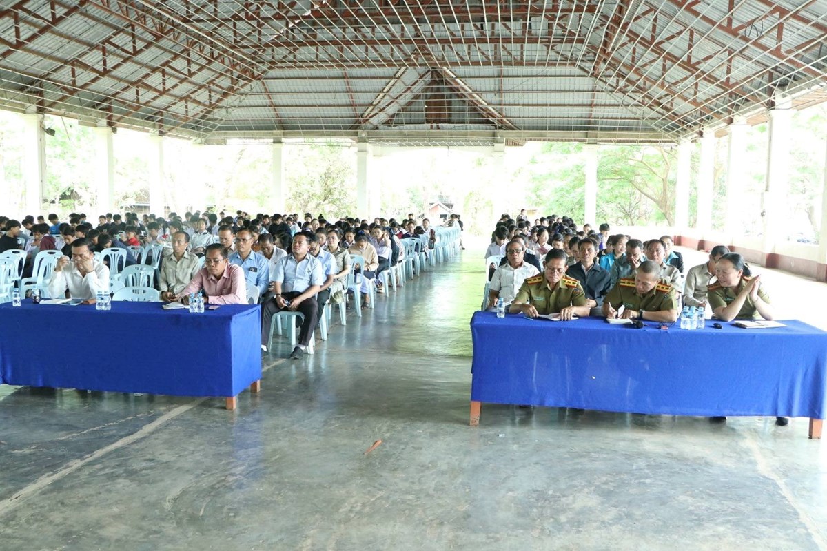 ເຜຍແຜໂຄສະນາຜນຮາຍຢາເສບຕດ ຢແຂວງສາລະວນ - image 1