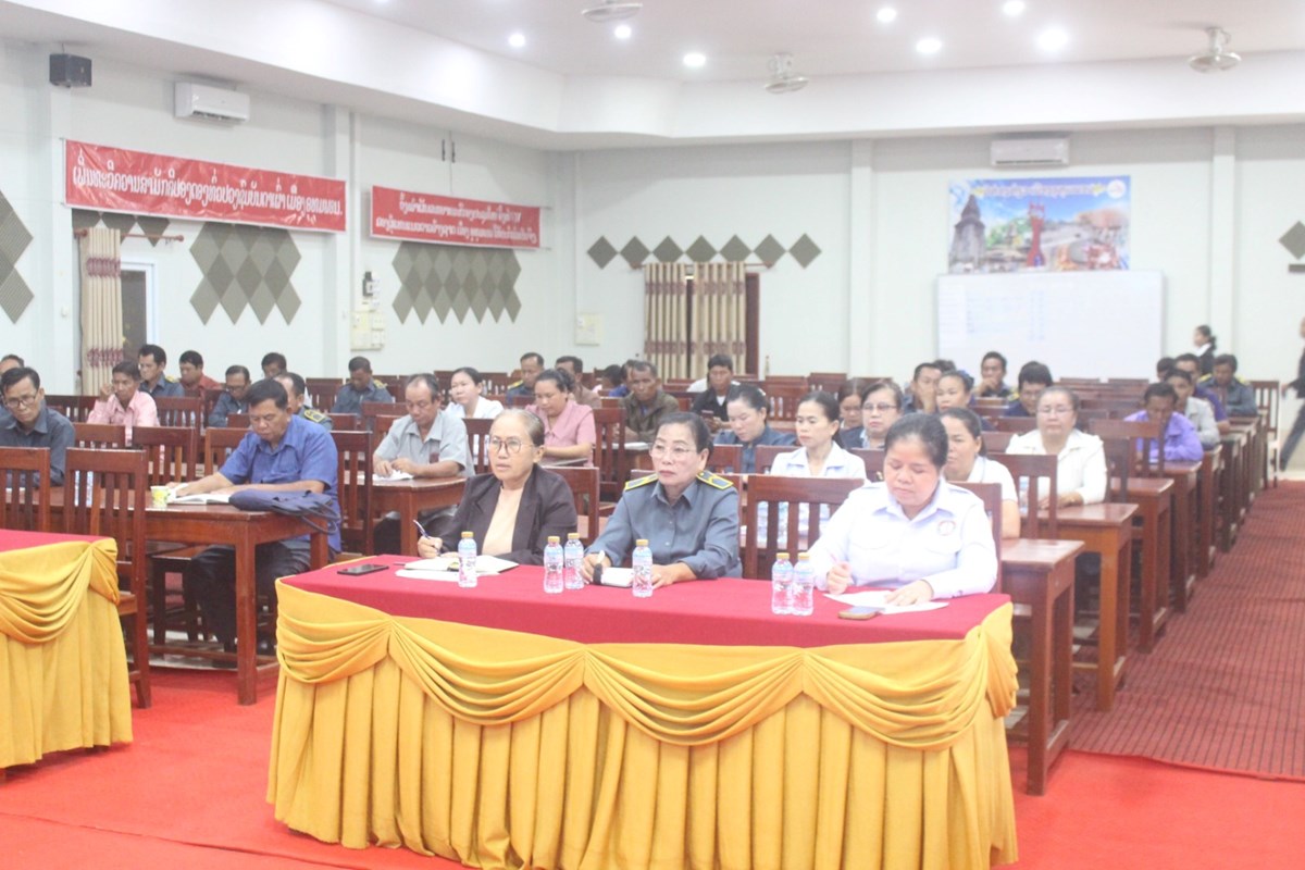 ຫາລືວຽກງານປ້ອງກັນ, ສະກັດກັ້ນ ຄວບຄຸມ ແລະ ແກ້ໄຂການລະບາດຂອງພະຍາດໄຂ້ຍຸງລາຍ image 1 ຫາລວຽກງານປອງກນ, ສະກດກນ ຄວບຄມ ແລະ ແກໄຂການລະບາດຂອງພະຍາດໄຂຍງລາຍ - image 1